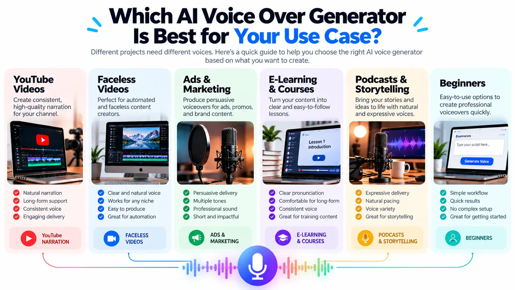 Best AI Voice Over Generator