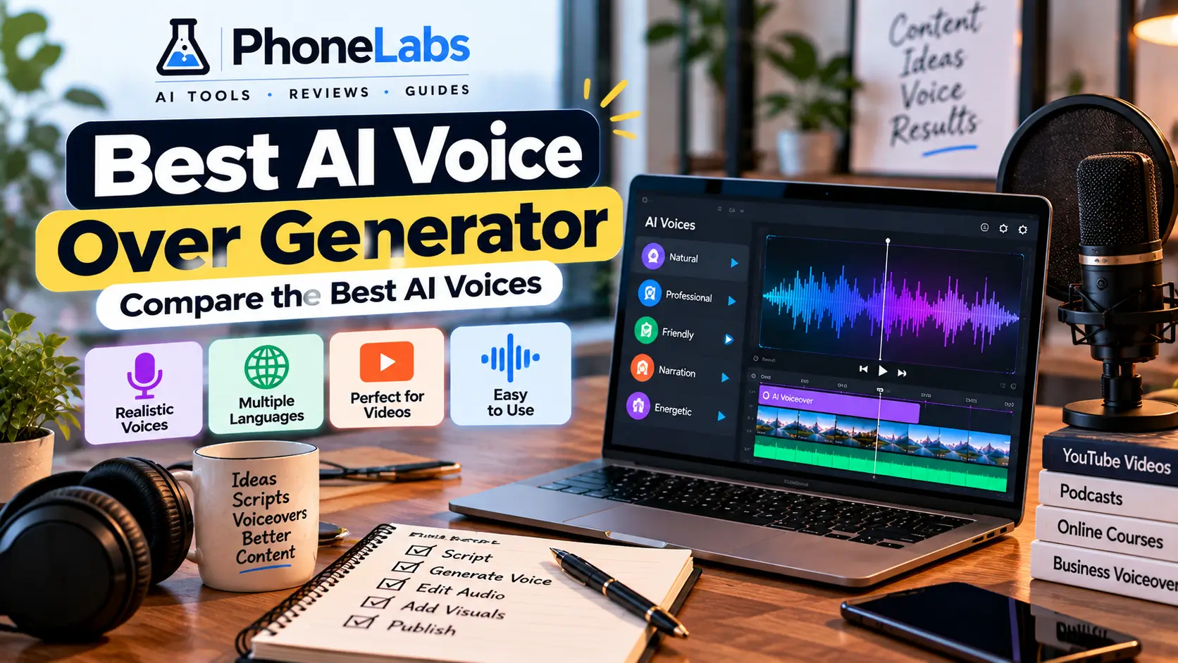 Best AI Voice Over Generator